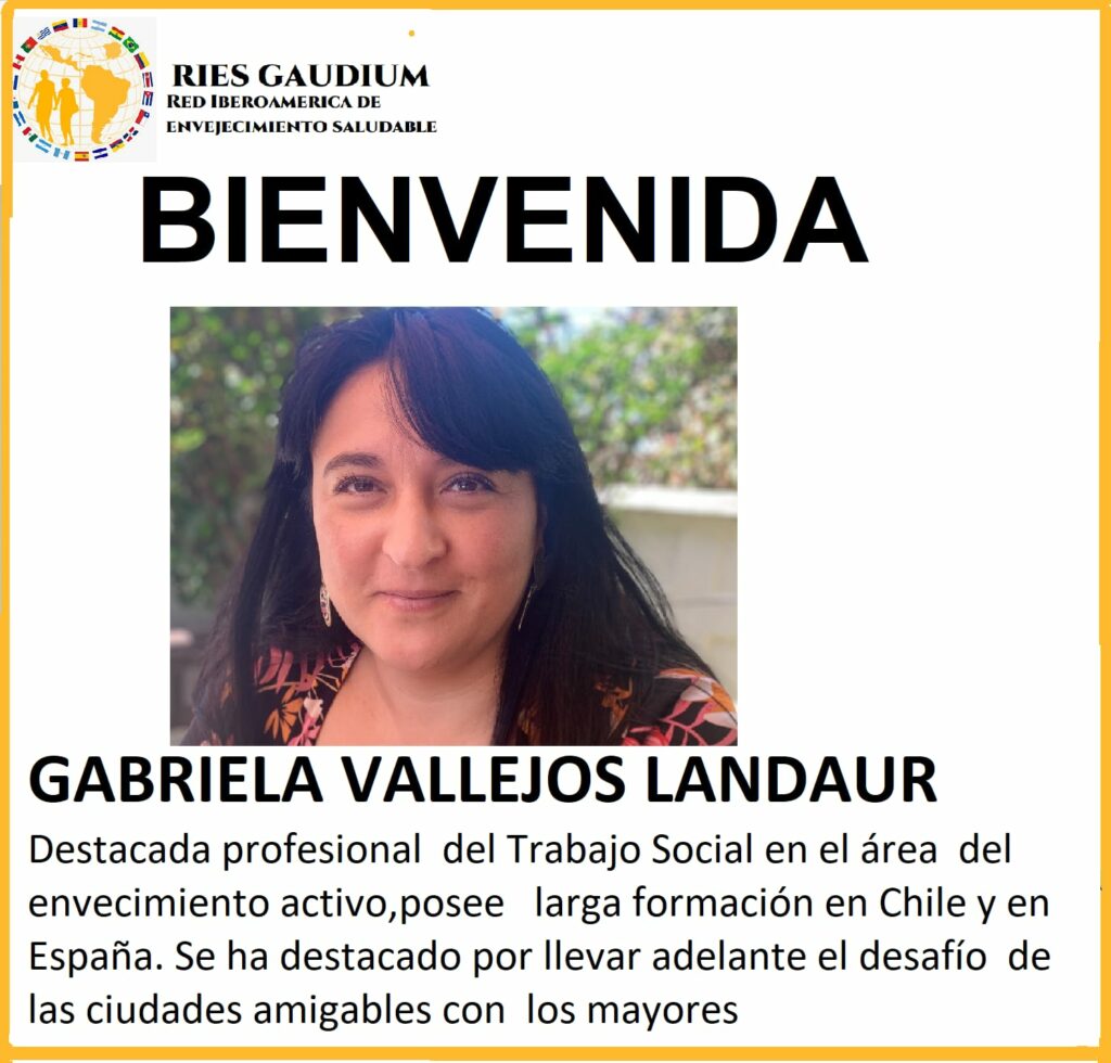 Bienvenida a Gabriela Vallejos Landaur a RIES Gaudium