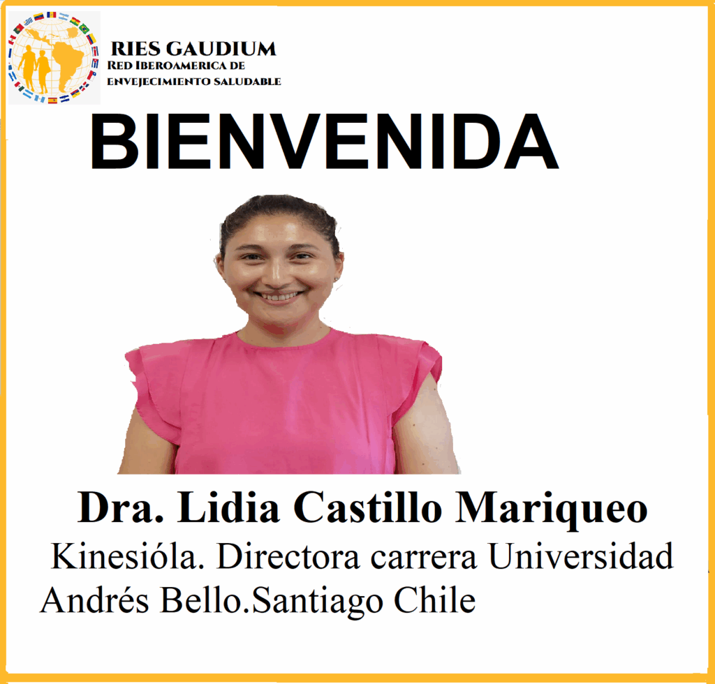 Bienvenida a la Dra. Lidia Castillo Mariqueo a RIES Gaudium