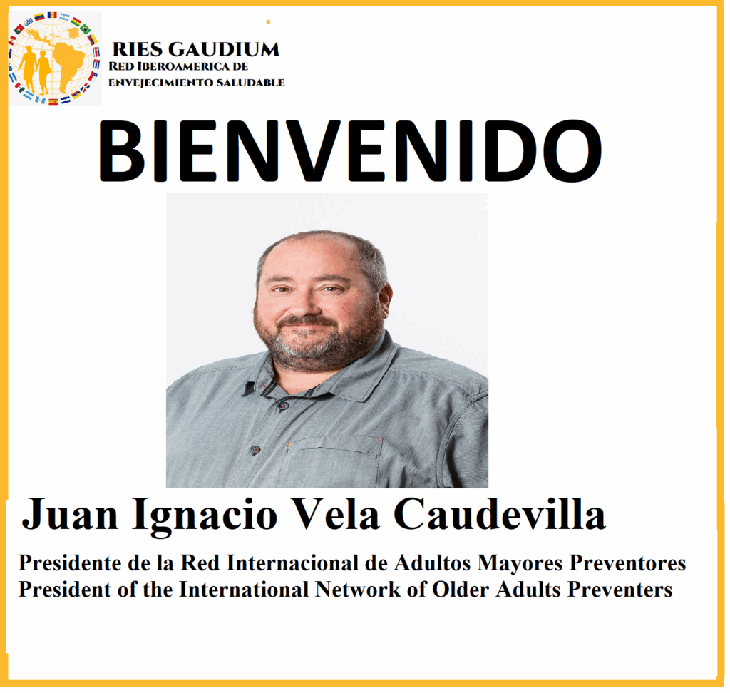Bienvenida a Juan Ignacio Vela Caudevilla a RIES Gaudium