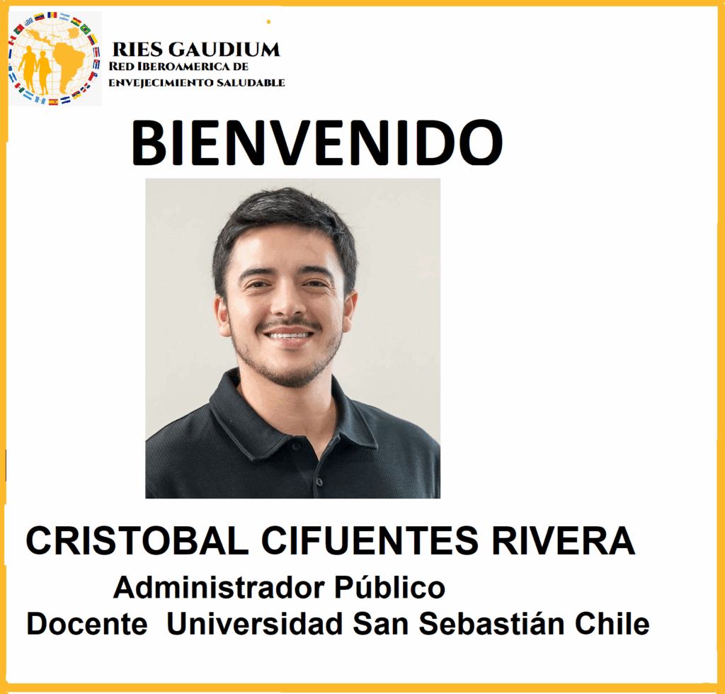 Bienvenida a Cristóbal Cifuentes Rivera a RIES Gaudium