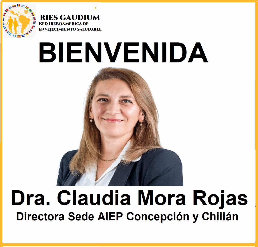 Bienvenida a la Dra. Claudia Mora Rojas a RIES Gaudium