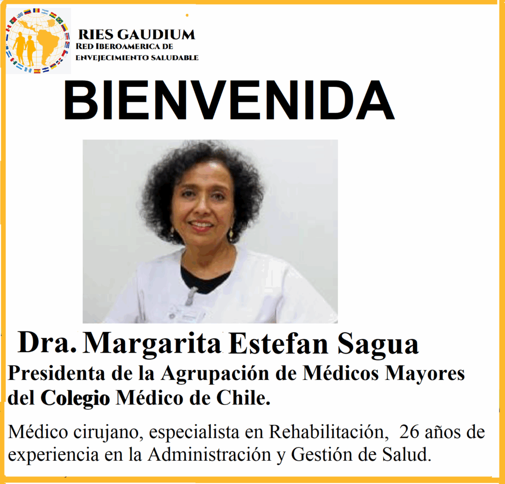 Bienvenida a la Dra. Margarita Estefan Sagua a RIES Gaudium